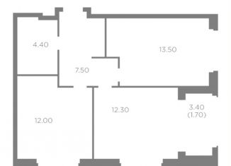 Продажа 2-комнатной квартиры, 51.4 м2, Мытищи, жилой комплекс Новое Медведково, к35, ЖК Новое Медведково