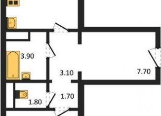 Продам 1-ком. квартиру, 49.5 м2, Воронеж, Центральный район, улица Загоровского, 9/1