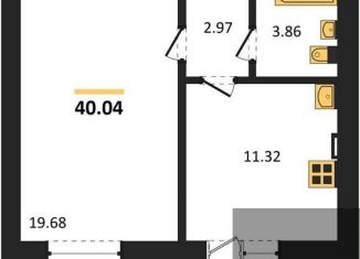 Продается 1-ком. квартира, 40 м2, Воронежская область