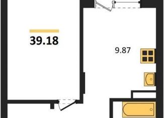 Продажа 1-комнатной квартиры, 39.2 м2, Воронеж, Коминтерновский район, Электросигнальная улица, 9Ак2