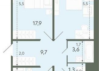 Продаю 3-комнатную квартиру, 80 м2, Новосибирск, Ленинский район, Спортивная улица, 37