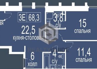 Продам 3-комнатную квартиру, 70.5 м2, Москва, Большая Черёмушкинская улица, 25с14, ЮЗАО