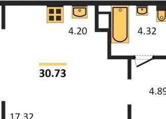 Продам квартиру студию, 30.7 м2, Новосибирск, Красногорская улица