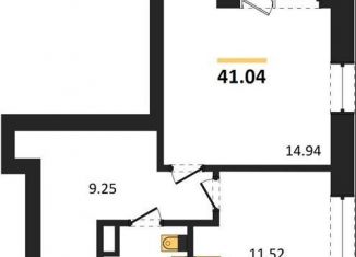 Продается 1-комнатная квартира, 41 м2, Воронеж, Электросигнальная улица, 9Ак2