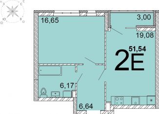 Продам 1-комнатную квартиру, 49.7 м2, Екатеринбург, метро Чкаловская, улица Академика Парина, 35/2