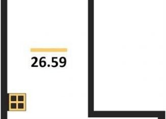 Квартира на продажу студия, 26.6 м2, Воронеж