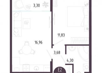 Продажа 1-комнатной квартиры, 40.1 м2, Тула, Зареченский территориальный округ