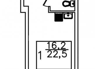 Продажа квартиры студии, 22.5 м2, Пятигорск