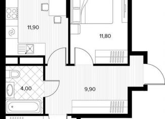 Продажа 2-ком. квартиры, 51.6 м2, Краснодарский край