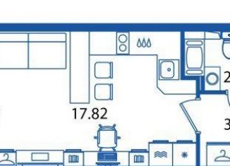 Продажа квартиры студии, 29.9 м2, Санкт-Петербург, ЖК Полис Приморский, проспект Авиаконструкторов, 61