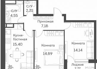 Продается 3-ком. квартира, 59.9 м2, Москва, Нижегородский район