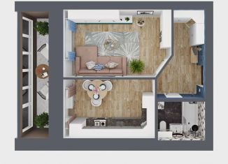 Однокомнатная квартира на продажу, 42.5 м2, Йошкар-Ола, микрорайон Фестивальный