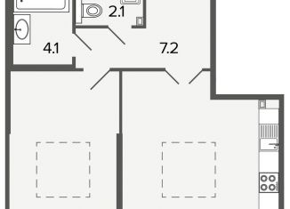 Продается 1-ком. квартира, 50.9 м2, Санкт-Петербург, 12-я Красноармейская улица, 30, метро Балтийская