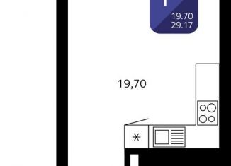 Продажа 1-комнатной квартиры, 29.2 м2, Уфа, Орджоникидзевский район, Кремлёвская улица, 50/1