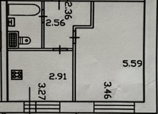 Продам 1-ком. квартиру, 37 м2, деревня Малые Колпаны, микрорайон Речной, 1