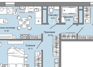 3-ком. квартира на продажу, 62 м2, Ульяновская область, Соборная площадь