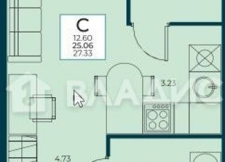 Продаю квартиру студию, 27.2 м2, Тобольск