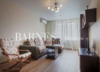 Сдача в аренду 3-ком. квартиры, 90 м2, Москва, Хорошёвское шоссе, 12к1, метро Беговая