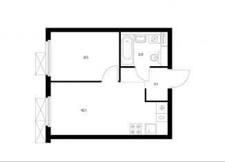 Продам 1-комнатную квартиру, 32.6 м2, Мытищи