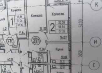 Двухкомнатная квартира на продажу, 59 м2, Самара, метро Советская, улица Советской Армии, 131А