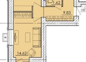 Продам 2-комнатную квартиру, 59 м2, Пенза, Железнодорожный район
