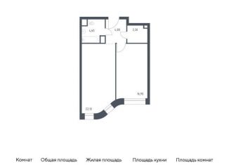 Продается 1-комнатная квартира, 51.7 м2, Москва, Стремянный переулок, 2, метро Добрынинская