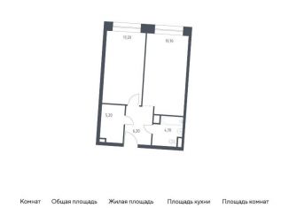 1-комнатная квартира на продажу, 53 м2, Москва, Стремянный переулок, 2, район Замоскворечье