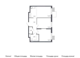 Продается 2-ком. квартира, 54.2 м2, Москва, жилой комплекс Молжаниново, к1, метро Пятницкое шоссе