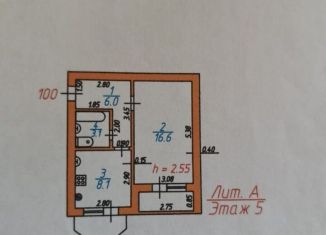 Продаю 1-ком. квартиру, 33 м2, Моздок, улица Хетагурова
