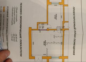 Продаю торговую площадь, 60 м2, Ставрополь, микрорайон № 34, улица 50 лет ВЛКСМ, 95