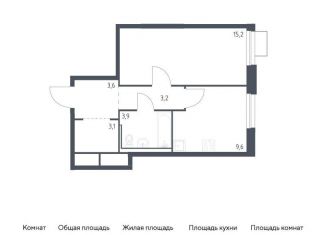 Продается 1-комнатная квартира, 38.6 м2, Владивосток, Первореченский район, улица Сабанеева, 1.2
