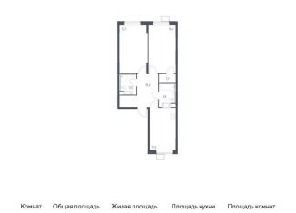 2-комнатная квартира на продажу, 61.7 м2, Москва, проезд Воскресенские Ворота, метро Охотный Ряд