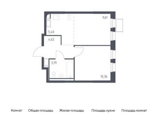 Продажа 1-комнатной квартиры, 33.8 м2, Московская область, жилой комплекс Горки Парк, к4.2
