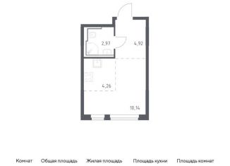 Продажа квартиры студии, 22.3 м2, село Остафьево, Молодцевская улица