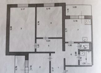 Продается 3-ком. квартира, 64 м2, Шебекино, улица Шумилова, 23