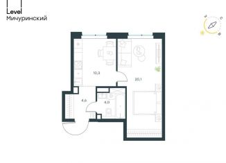 Продажа 1-ком. квартиры, 39 м2, Москва, район Очаково-Матвеевское