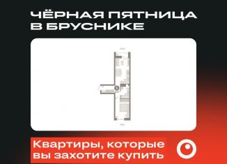 Продается однокомнатная квартира, 47.8 м2, Новосибирск, метро Заельцовская, улица Аэропорт, 88