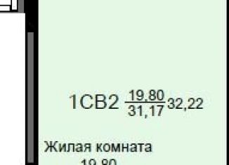 Продаю квартиру студию, 32.2 м2, Щёлково, жилой комплекс Соболевка, к8