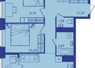 Продаю 2-ком. квартиру, 54.5 м2, Брянск, Советская улица, 122, Советский район