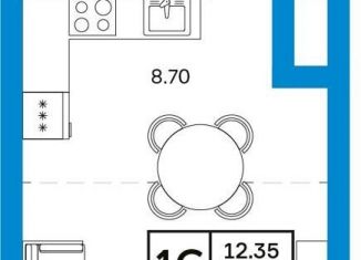 Продается 1-ком. квартира, 29.8 м2, Уфа, улица Софьи Перовской, 22, Кировский район