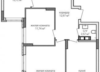 Продается трехкомнатная квартира, 86.2 м2, Нижегородская область