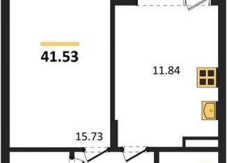 Продам 1-комнатную квартиру, 41.5 м2, Воронеж, Коминтерновский район