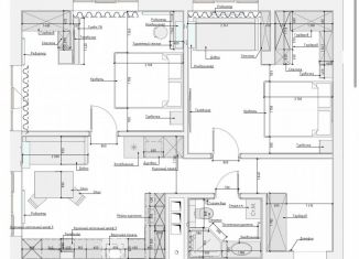 Продается двухкомнатная квартира, 67.5 м2, Нальчик, улица Шарданова, 52