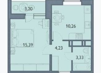 Продается однокомнатная квартира, 34.8 м2, Брянская область, проспект Станке Димитрова, 67к7