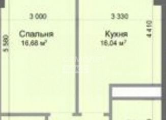 Продается 1-ком. квартира, 45.6 м2, Кабардино-Балкариия, улица Мусова, 14