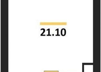 Продаю квартиру студию, 21.1 м2, Воронеж, Железнодорожный район, улица Фёдора Тютчева, 105