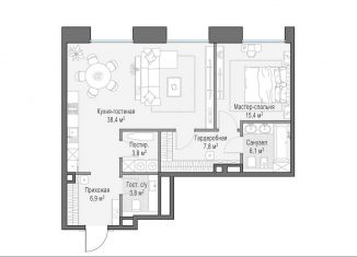 Продаю 1-ком. квартиру, 83.3 м2, Москва, метро Парк культуры