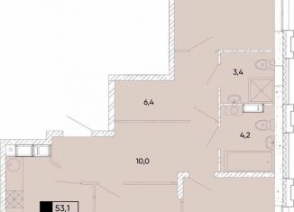 Продам трехкомнатную квартиру, 92.8 м2, Ростов-на-Дону, Кировский район, улица Бориса Слюсаря, 23