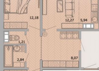 Продам 3-ком. квартиру, 60 м2, Челябинская область, улица Академика Макеева, 20