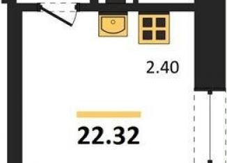 Продается квартира студия, 22.3 м2, Новосибирск, Сухарная улица, 107/2